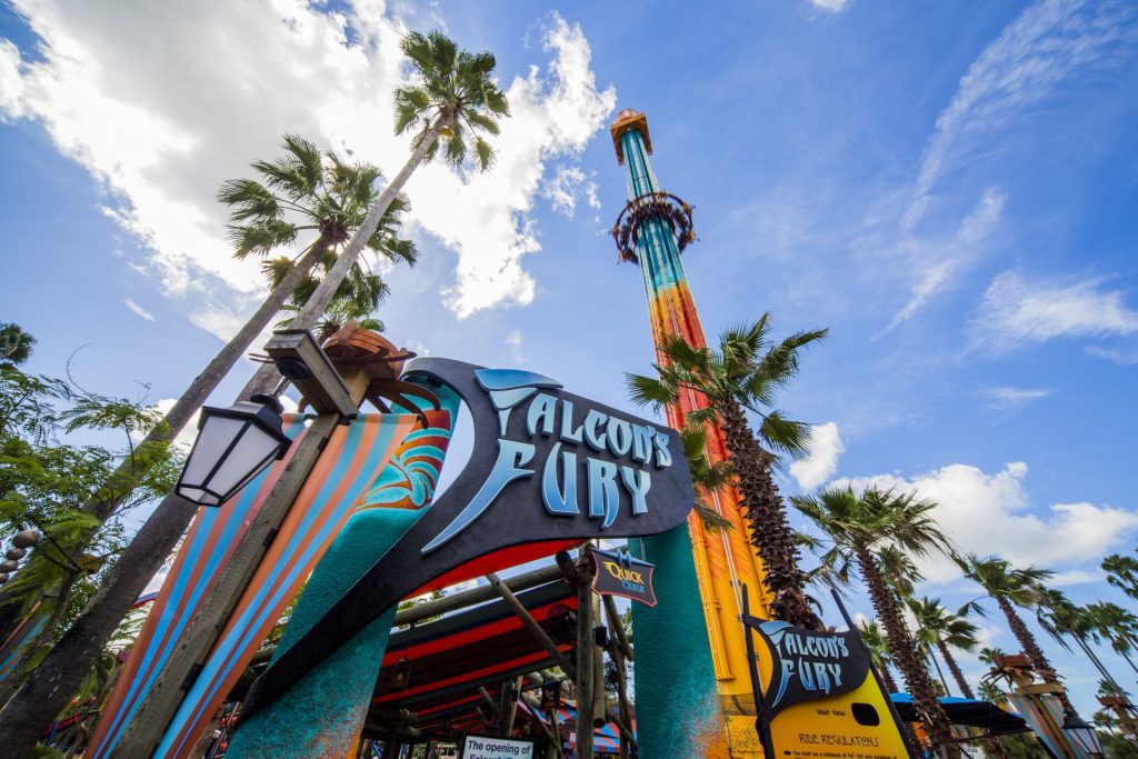 Falcon's Fury será reaberta no Busch Gardens Tampa Bay nesta primavera