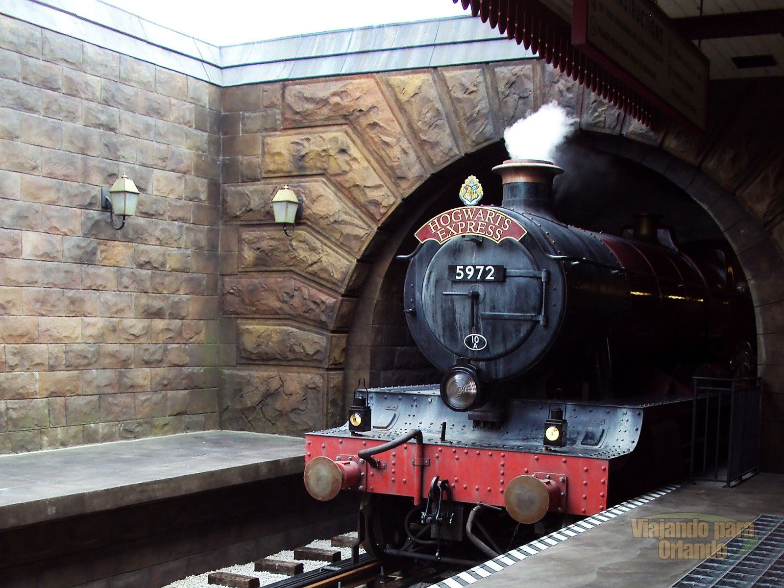 Kit de punto de cruz 'Hogwarts Express: Plataforma 9¾ King's Cross Station'  Marcador