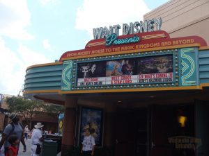Teatro da atração Walt Disney Presents fechado para reforma no Disney’s Hollywood Studios