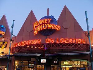 Planet Hollywood on Location