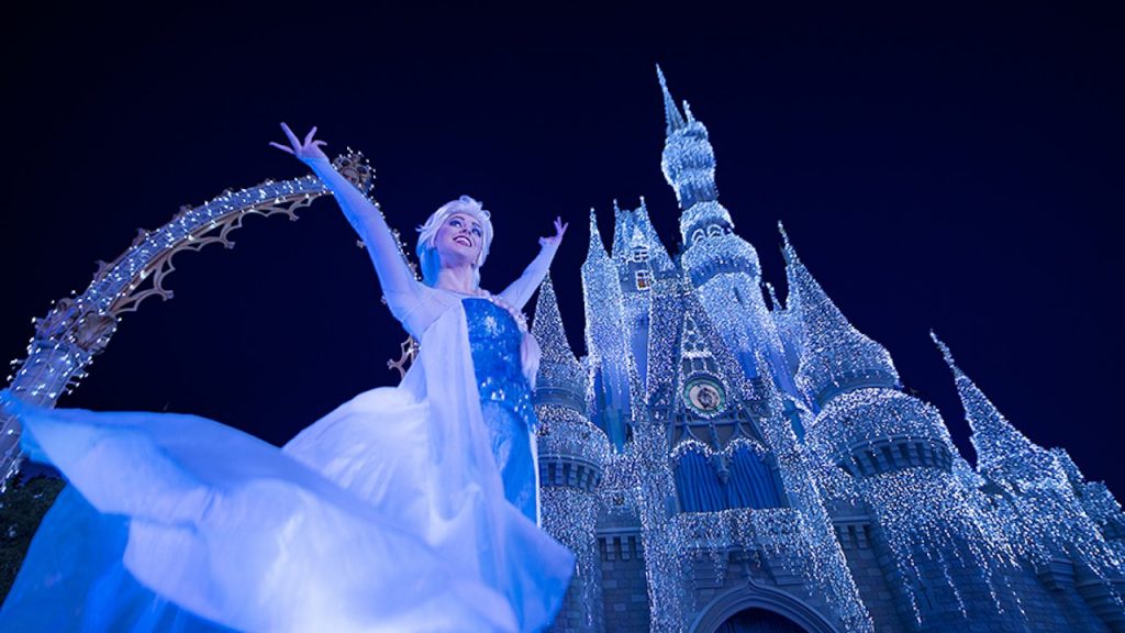 Assista a primeira apresentação de 2016 do espetáculo A Frozen Holiday Wish