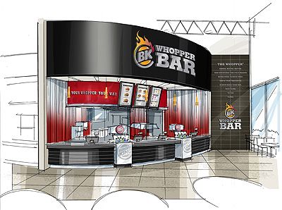 WHOPPER BAR (Burger King) será inaugurado em CityWalk em 2009