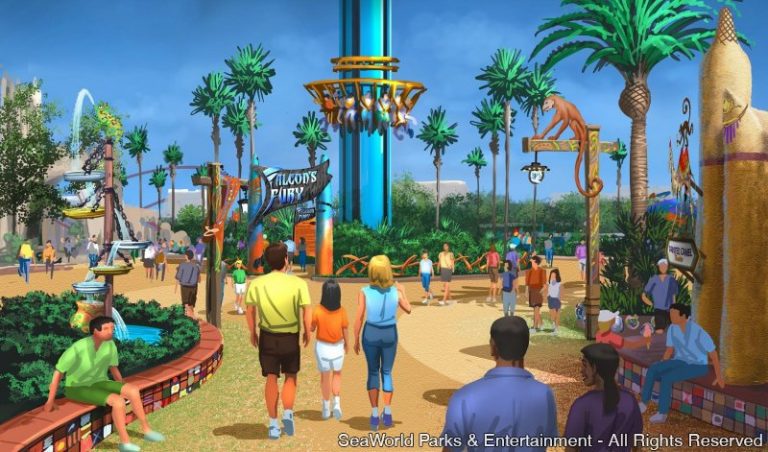 Busch Gardens Tampa (FL) divulga como serão os restaurantes e a loja da nova área Pantopia