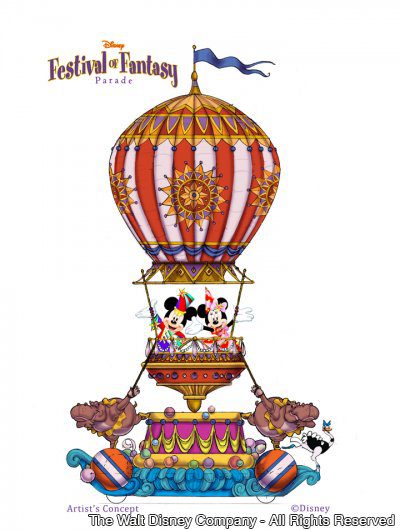 Disney Festival of Fantasy Parade será a nova parada do Magic Kingdom em 2014