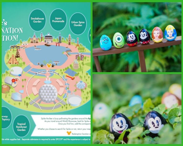 Conheça as brincadeiras Egg-stravaganza e Spike’s Pollen Nation Exploration do Epcot International Flower & Garden Festival
