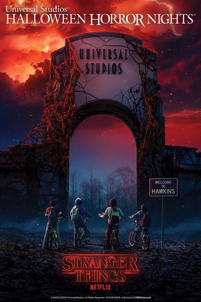 Stranger Things é o primeiro labirinto confirmado pela Universal para o Halloween Horror Nights de 2018