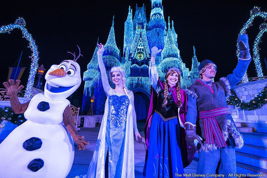 O espetáculo 'A Frozen Holiday Wish' será apresentado até o dia 12 de janeiro de 2015