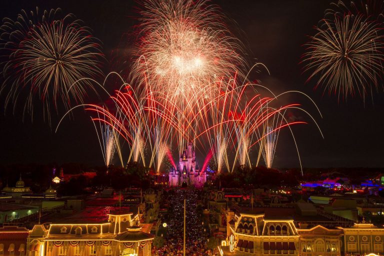 Festividades em celebração ao Dia da Independência em Walt Disney World Resort
