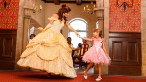 Refeição com as princesas da Disney no Akershus Royal Banquet Hall