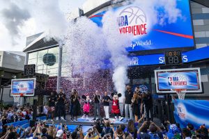 Cerimônia de Inauguração do NBA Experience