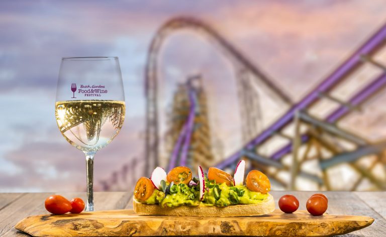 O Food & Wine Festival retorna ao Busch Gardens no dia 20 de fevereiro