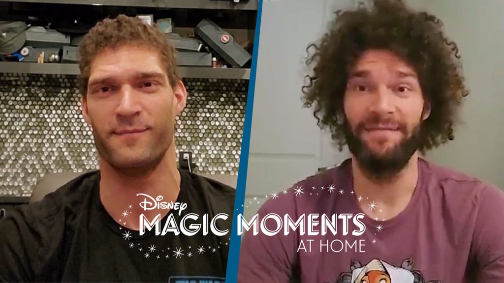 #DisneyMagicMoments: NBA Stars Brook and Robin Lopez Share