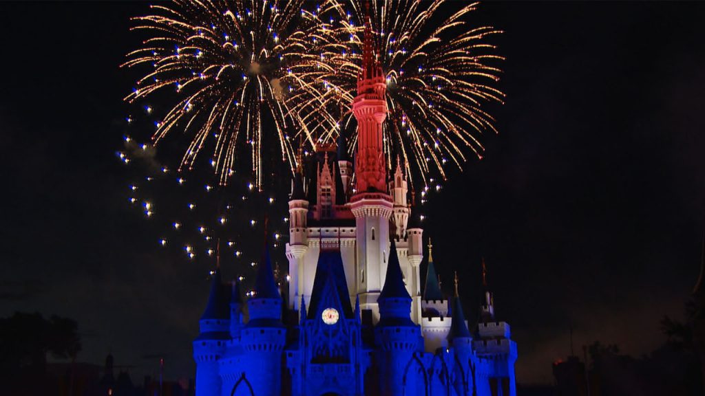 Fourth of July Fireworks at Walt Disney World Resort