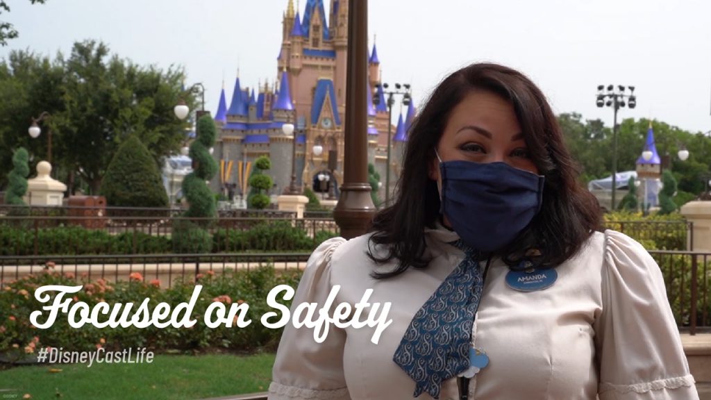 Cast Member at Magic Kingdom Park - Focused on Safety #DisneyCastLife