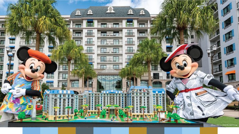 Disney's Riviera Resort comemora o seu primeiro aniversário e revela modelo LEGO