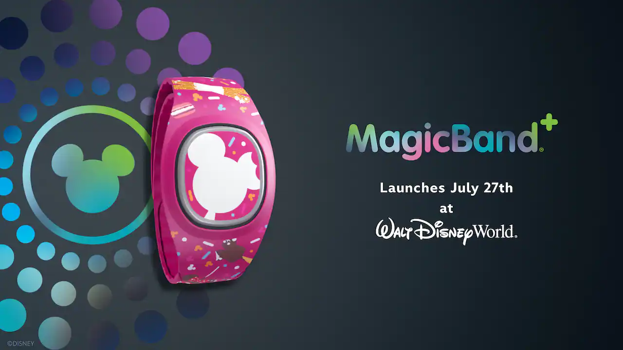 A nova MagicBand+ será lançada em 27 de julho no Walt Disney World