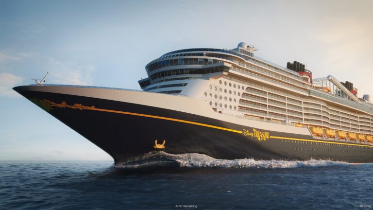 O novo navio da Disney Cruise Line se chamará Disney Treasure