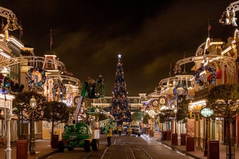 As festividades de fim de ano do Walt Disney World Resort já começaram