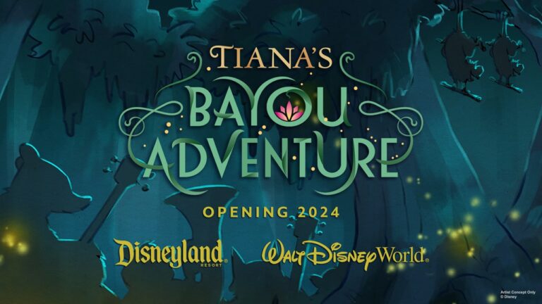 Uma nova cena e novos animais serão incluídos na atração Tiana’s Bayou Adventure