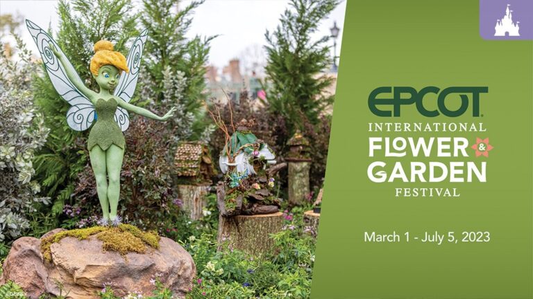 Novas adições chegando ao EPCOT International Flower & Garden Festival que começa 1 de março