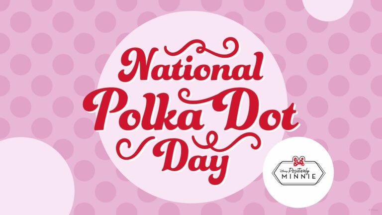 Celebre o National Polka Dot Day e homenageie Minnie Mouse