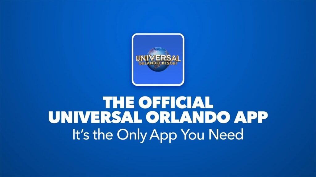 niversal Orlando Resort App