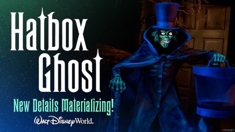 Hatbox Ghost chegando ao Walt Disney World Resort