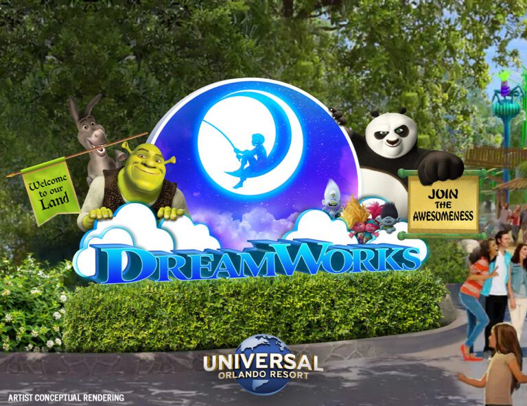 Dreamworks Animation chegando ao Universal Studios Florida em 2023