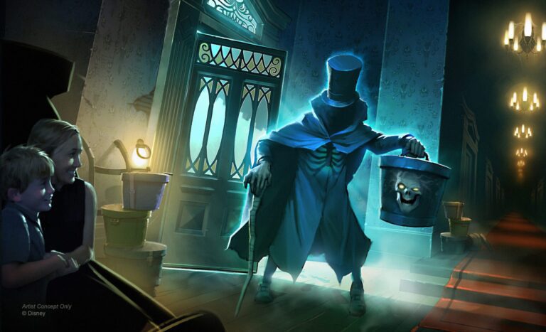 Hatbox Ghost chegará na Haunted Mansion no final de novembro
