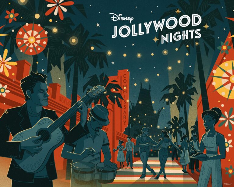 Holiday Fiesta En La Calle é uma das experiências do evento Disney Jollywood Nights