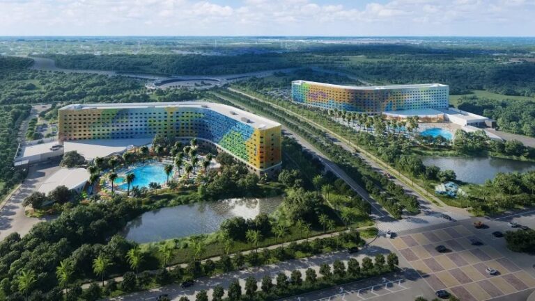 O novo Stella Nova Resort do Universal Orlando Resort tem previsão de ser inaugurado no início de 2025