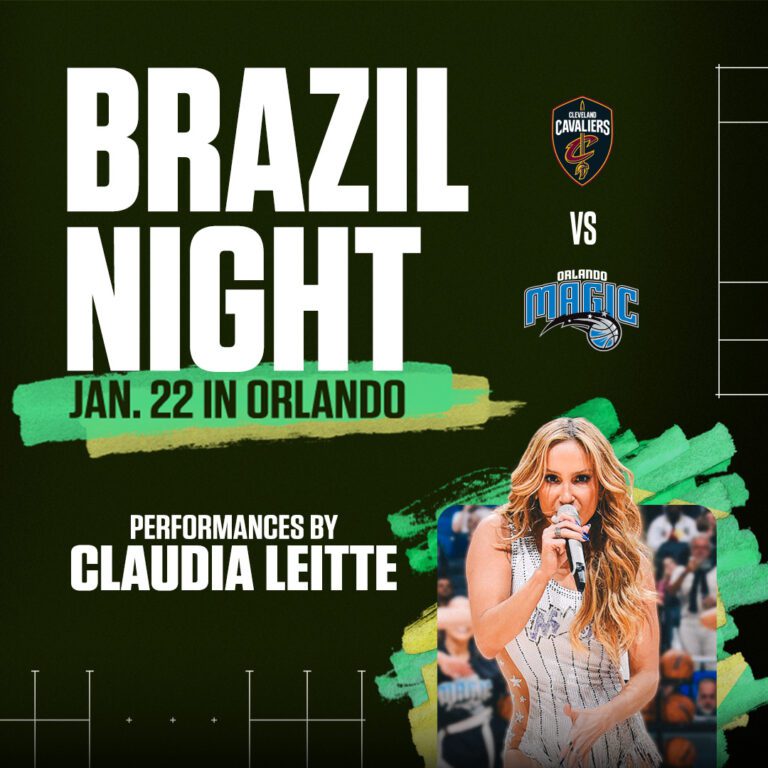 Claudia Leitte irá se apresentar na Brazil Night no dia 22 de janeiro de 2024