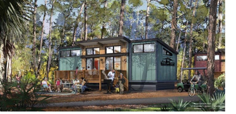 The Cabins at Fort Wilderness começarão a ser inauguradas em 1º de julho de 2024