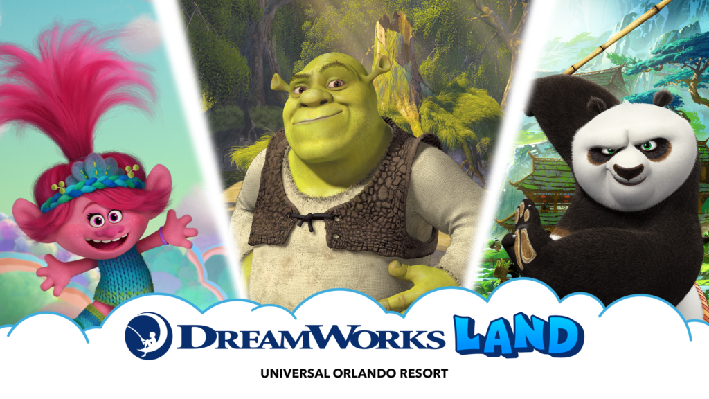 DreamWorks Land está chegando ao Universal Studios Florida