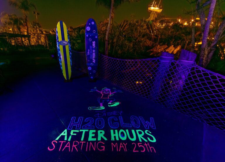 Disney H2O Glow After Hours retorna ao Disney’s Typhoon Lagoon em maio de 2024