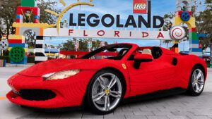 Novo Lego Ferrari Build & Race aberto no Legoland Florida Resort