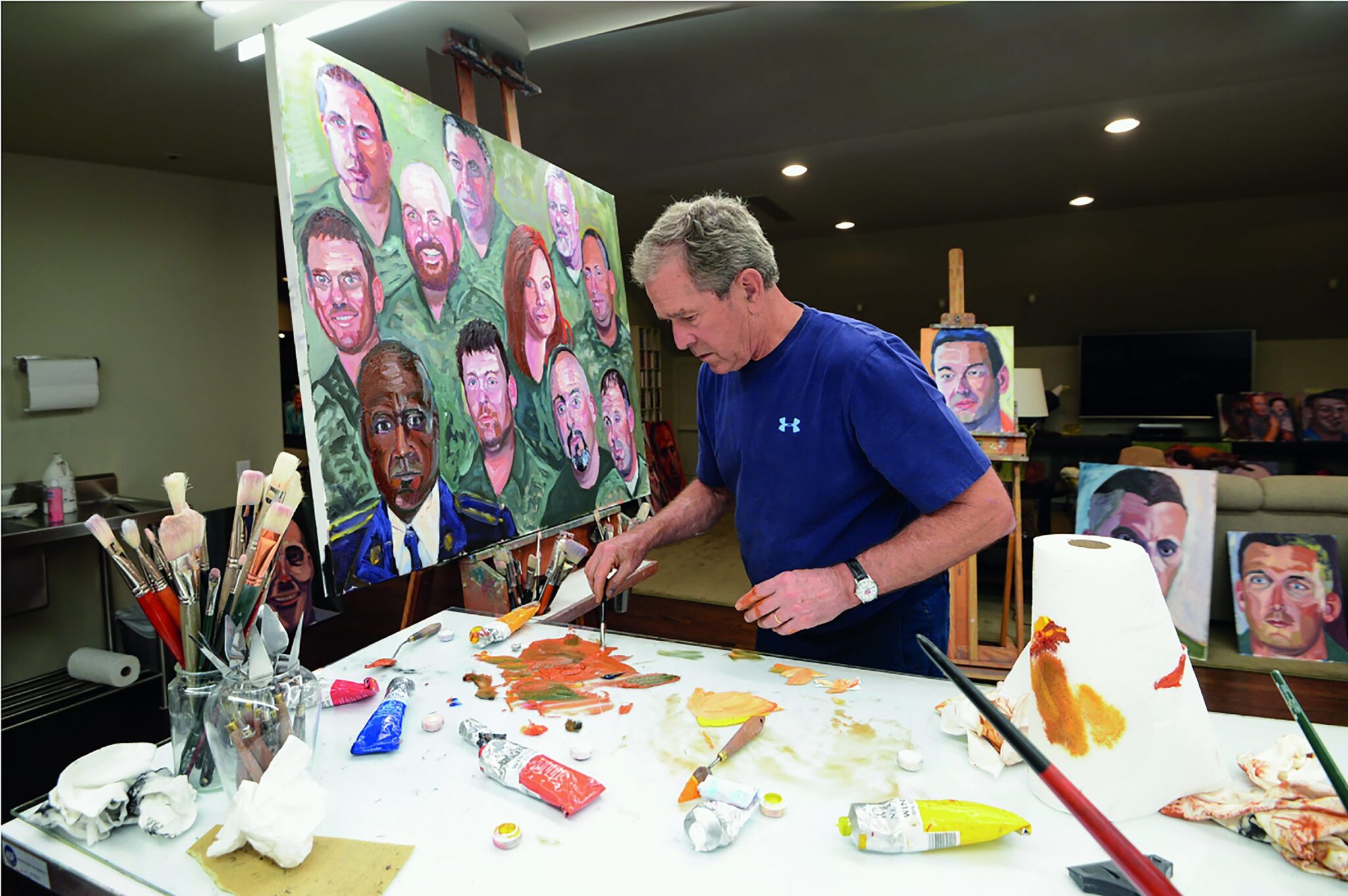 Exposição 'Portraits of Courage' do Instituto George W. Bush está ...