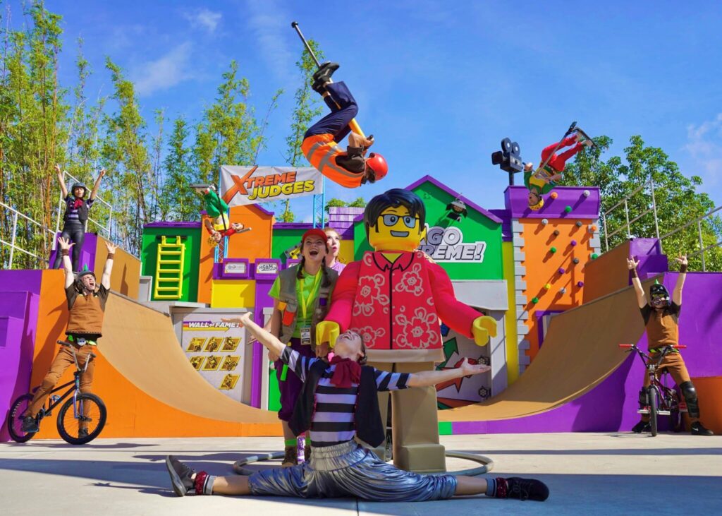Legoland Florida sediará Summer Brick Party com acrobacias aquáticas
