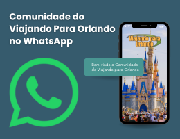 Comunidade do Viajando para Orlando no WhatsApp