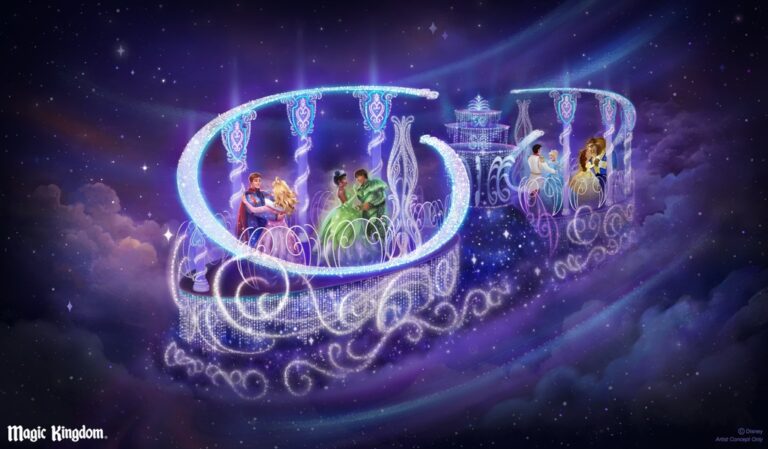 Disney revela nova arte conceitual para o desfile noturno do Magic Kingdom