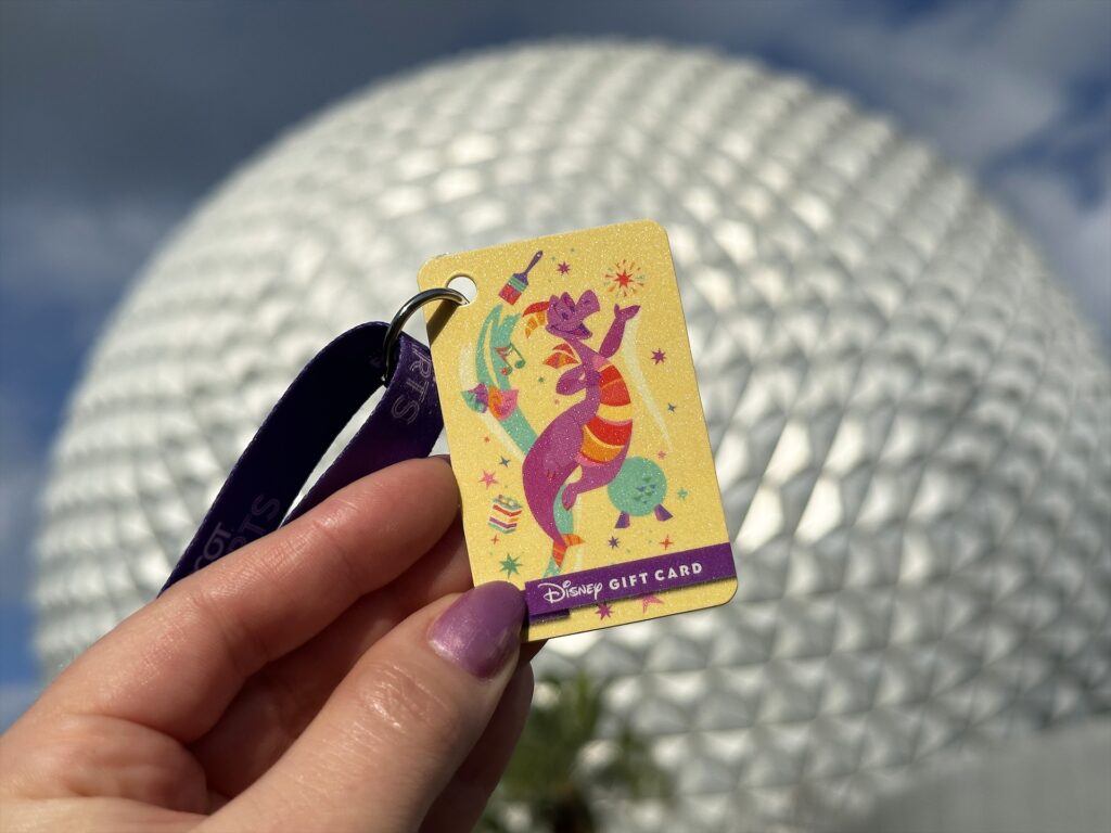 epcot international festival of the arts disney gift card