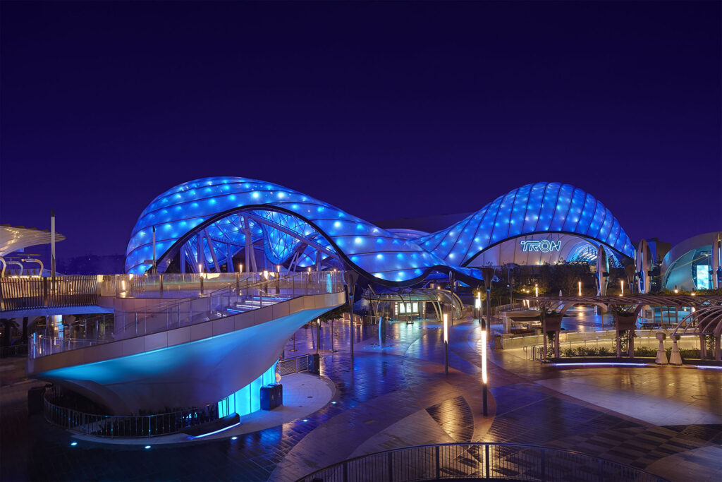 space mountain at walt disney world celebrates 50 years shdr tron 1