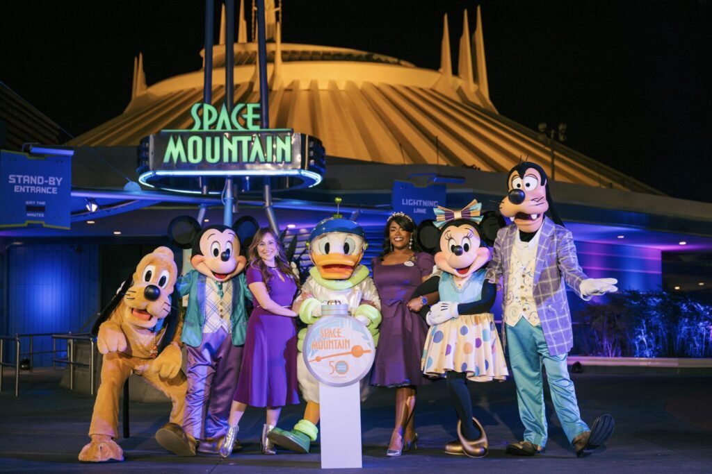 walt disney world celebrates 50 years of space mountain