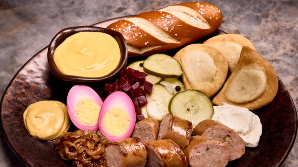alchemist's platter at le gobelet noir in the wizarding world of harry potter ministry of magic at universal epic universe