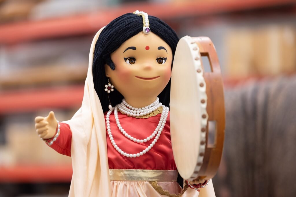 this doll is all set to rejoin the band for the happiest cruise that ever sailed