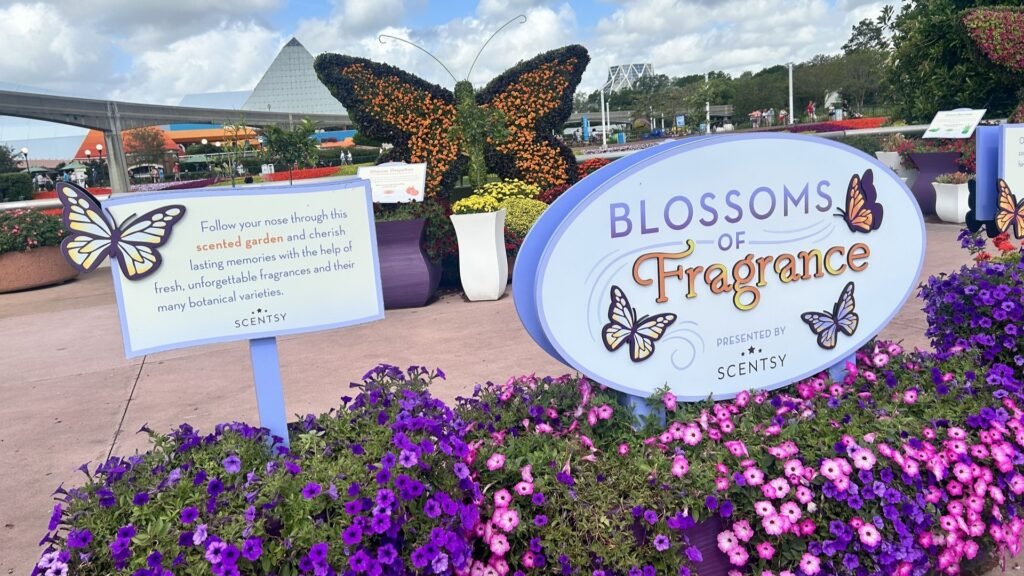 blossoms of fragrance presented by scentsy at epcot international flower & garden festival photo 1